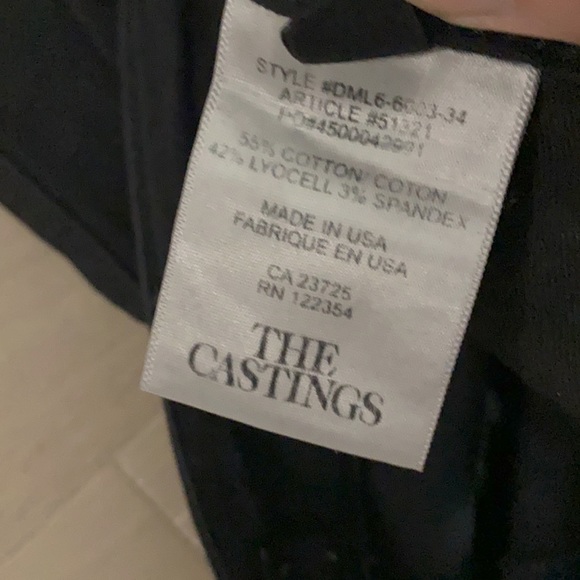 The castings jeans- mid rise skinny with black coating - Picture 4 of 5